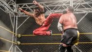 Shinsuke Nakamura's feet are deadly weapons.